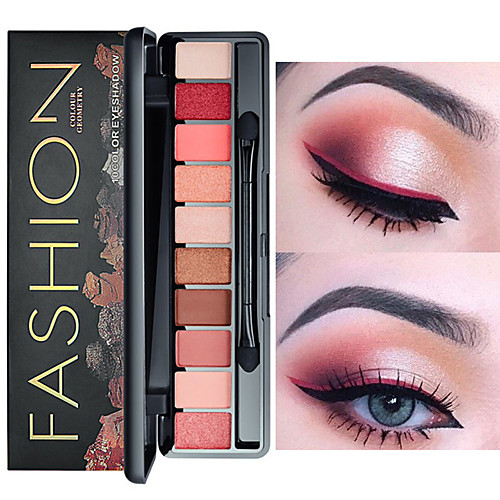 

10 Colors Eyeshadow Matte Eye Cosmetic EyeShadow Waterproof lasting Long Lasting Professional Daily Makeup Party Makeup Fairy Makeup Cosmetic Gift