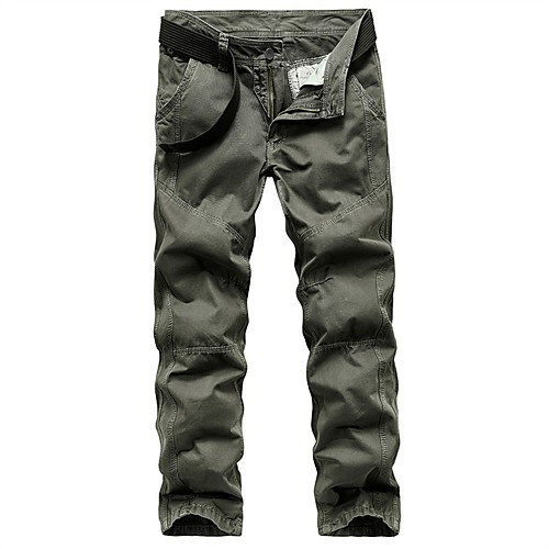 

Men's Hiking Pants Hiking Cargo Pants Summer Outdoor Breathable Quick Dry Soft Sweat-wicking Cotton Pants / Trousers Bottoms Running Camping / Hiking Hunting Dark Grey Black Grey 29 30 31 32 33 Loose