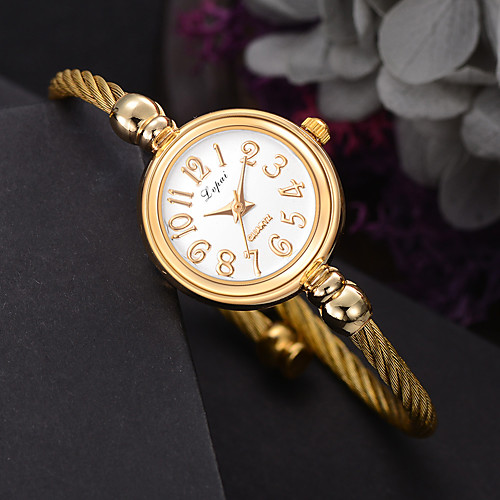 

Ladies Quartz Watches Elegant Fashion Silver Gold Rose Gold Alloy Chinese Quartz Rose Gold Gold Silver New Design Casual Watch 1 pc Analog One Year Battery Life