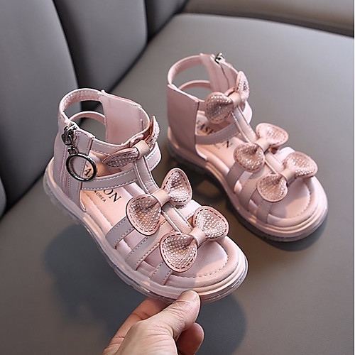 

Girls' Comfort PU Sandals Little Kids(4-7ys) Purple / Pink / Beige Summer