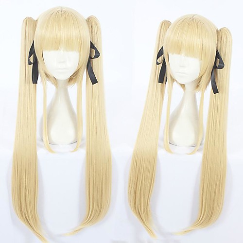 

Saekano: How to Raise a Boring Girlfriend saenai heroine no sodatekata Eriri Cosplay Wigs Women's With Bangs 28 inch Heat Resistant Fiber kinky Straight Blonde Teen Adults' Anime Wig