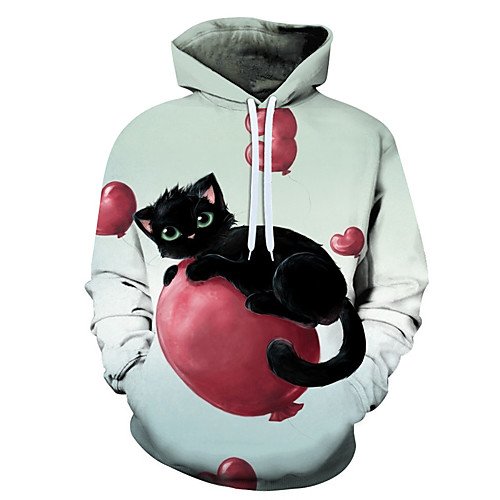 

Men's Hoodie 3D / Cartoon / Character Hooded 3D Print / Casual Rainbow US32 / UK32 / EU40 US34 / UK34 / EU42 US36 / UK36 / EU44 US38 / UK38 / EU46 US40 / UK40 / EU48 US42 / UK42 / EU50 US44 / UK44