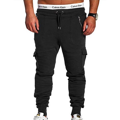 

Men's Basic Slim Chinos Pants - Camouflage Solid Colored Black Army Green Light gray US32 / UK32 / EU40 / US34 / UK34 / EU42 / US36 / UK36 / EU44
