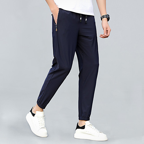 

Men's Hiking Pants Summer Outdoor Breathable Quick Dry Sweat-wicking Comfortable Cotton Pants / Trousers Bottoms Running Camping / Hiking Hunting Black Army Green Grey M L XL XXL XXXL Standard Fit