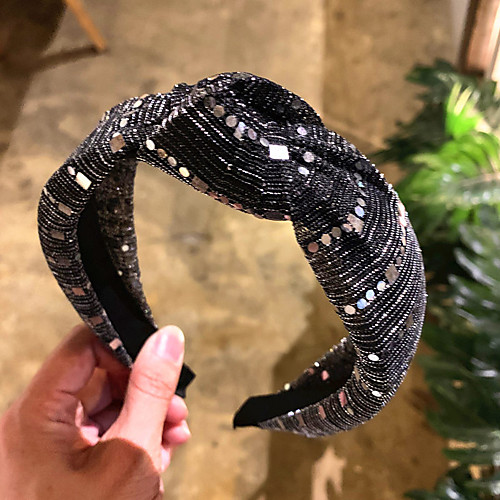 

Double Layer Cloth Hair Accessory with Flower 1 Piece Casual / Daily Wear Headpiece
