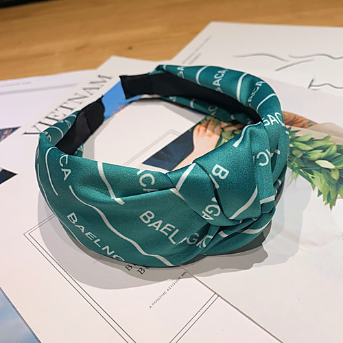 

Double Layer Cloth Hair Accessory with Flower 1 Piece Casual / Daily Wear Headpiece