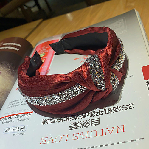 

Double Layer Cloth Hair Accessory with Flower 1 Piece Casual / Daily Wear Headpiece
