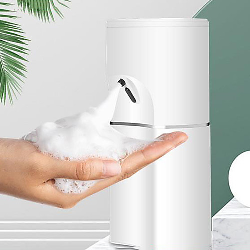 

250ml Automatic Induction Waterproof Foam Liquid Dispenser Sensor Touchless Hand Washer Soap Dispenser Pump Usb Charging