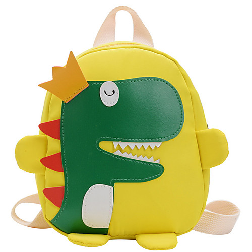 

Lightweight Nylon Zipper School Bag Cartoon School Black / Blue / Yellow