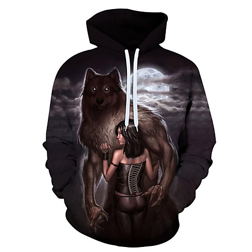 

Men's Hoodie 3D / Cartoon / Character Hooded 3D Print / Casual Black US32 / UK32 / EU40 US34 / UK34 / EU42 US36 / UK36 / EU44 US38 / UK38 / EU46 US40 / UK40 / EU48 US42 / UK42 / EU50 US44 / UK44