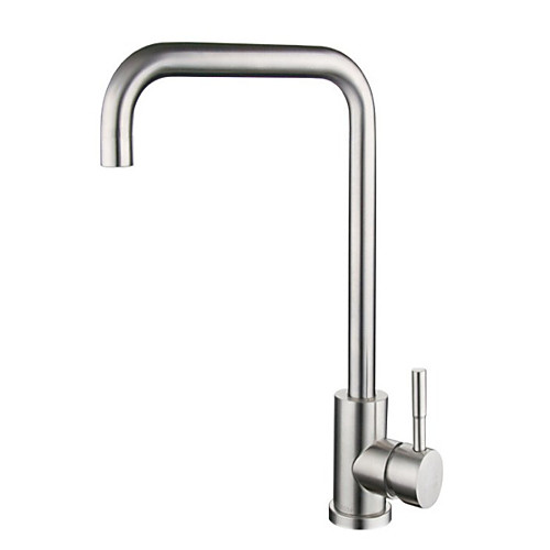 

304 Stainless Steel Kitchen Faucet Hot And Cold Sitting Type Rotatable Sanitary Sink Vegetable Basin Faucet