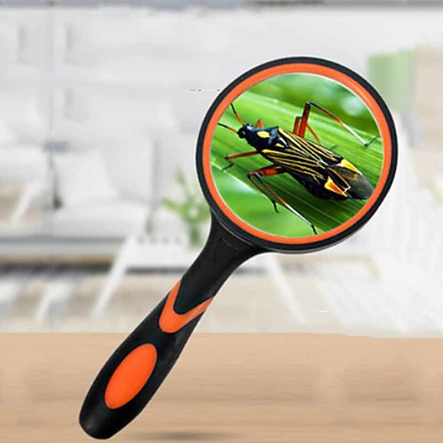 

Magnifier Magnifying Glass Set Reading Inspection LED Handheld High Magnification with Lighting Function 20 65 mm Magnifiers / Magnifier Glasses Outdoor Indoor Seniors