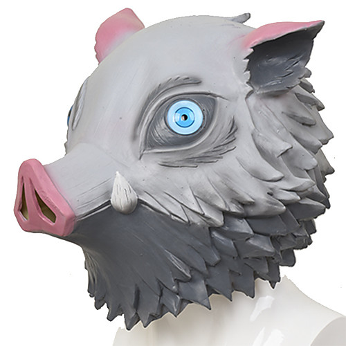 

Inspired by Demon Slayer: Kimetsu no Yaiba Bakugou Katsuki Anime Cosplay Costumes Japanese Mask Mask For Men's Women's