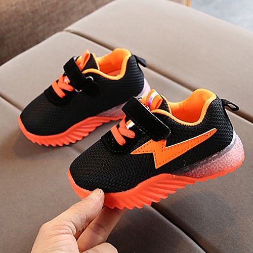 

Girls' Comfort Synthetics Trainers / Athletic Shoes Big Kids(7years ) Pink / Orange / Green Spring