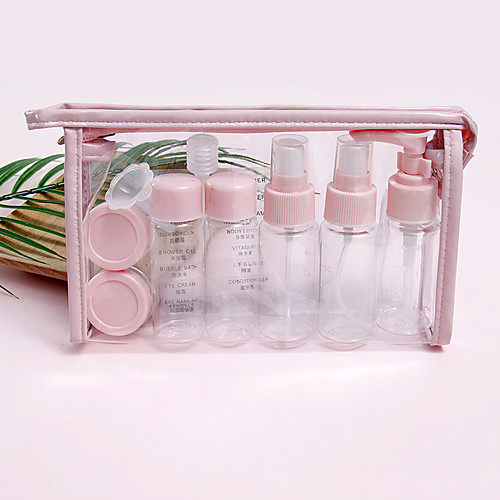 

10pcs Travel Bottle Plastic Waterproof Casual Daily