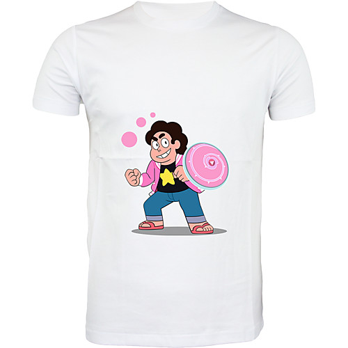 

Inspired by steven universe Cosplay Costume T-shirt Polyster Print Printing T-shirt For Men's