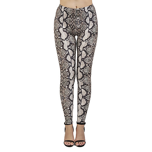 

Women's Yoga Pants 3D Print Gray Elastane Yoga Running Fitness Tights Leggings Sport Activewear Quick Dry Tummy Control Butt Lift Moisture Wicking High Elasticity Skinny
