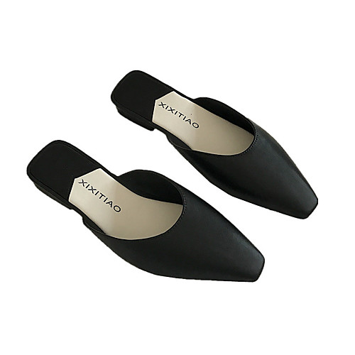 

Women's Slippers / Girls' Slippers Moccasin Slippers / Guest Slippers / House Slippers Stylish / Casual Plastic solid color Shoes