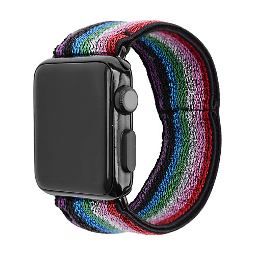 

Nylon Watch Band Strap for Apple Watch Series 5/4/3/2/1 15cm / 5.91 Inches 2.2cm / 0.9 Inches