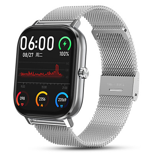 

DT35 Unisex Smartwatch Android iOS Bluetooth Blood Pressure Measurement Health Care Distance Tracking Information Camera Control ECGPPG Pedometer Call Reminder Activity Tracker Sleep Tracker