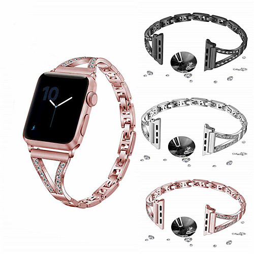 

Stainless Steel Watch Band Strap for Apple Watch Series 4/3/2/1 17cm / 6.69 Inches 2.2cm / 0.9 Inches