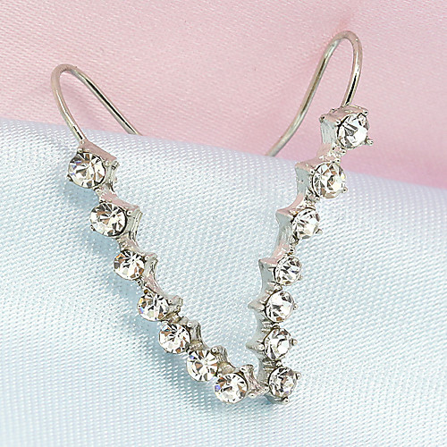 

Women's Earrings Holiday Wedding Birthday Romantic Earrings Jewelry Gold / Silver For Date Street Festival 1pc