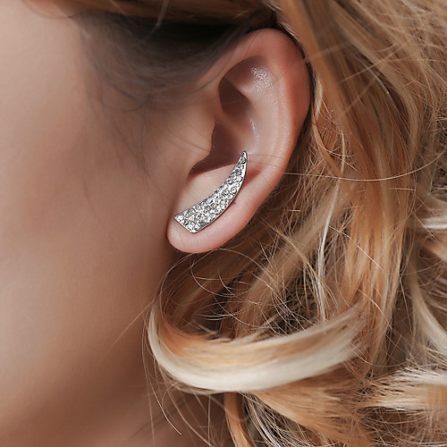 

Women's Earrings Holiday Wedding Birthday Romantic Earrings Jewelry Silver For Date Street Festival 1 Pair
