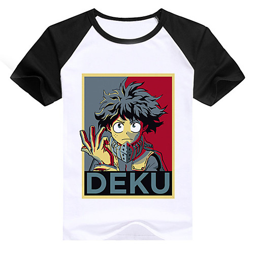 

Inspired by My Hero Academia Boko No Hero Toga Himiko Cosplay Costume T-shirt Polyster Print Printing T-shirt For Men's / Women's