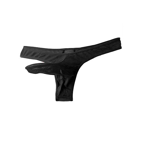 

Men's Basic G-string Underwear - Normal Low Waist White Black Purple M L XL