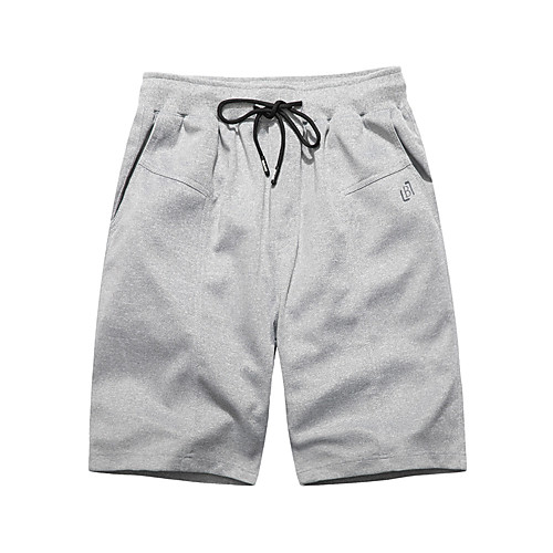 

Men's Sporty Basic Slim Sweatpants Shorts Pants - Print Solid Colored Sporty Drawstring Black Light gray Dark Gray US36 / UK36 / EU44 / US38 / UK38 / EU46 / US40 / UK40 / EU48