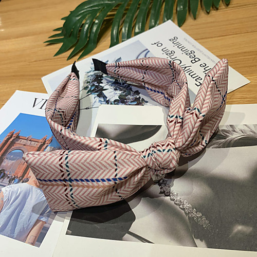 

Double Layer Cloth Hair Accessory with Flower 1 Piece Casual / Daily Wear Headpiece