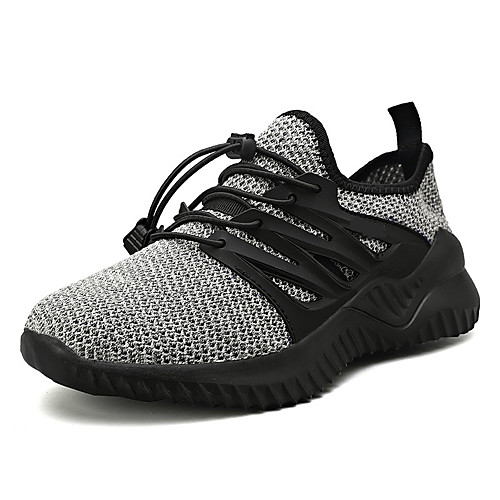 

Men's Spring & Summer / Fall & Winter Sporty / Casual Daily Outdoor Trainers / Athletic Shoes Running Shoes / Fitness & Cross Training Shoes Tissage Volant Breathable Non-slipping Wear Proof Black