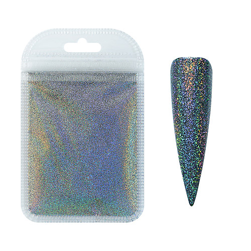 

Mirror Aurora Nail Art Glitter Powders Mermaid Chrome Pigment Dust Manicure DIY Nail Art Decoration 1 Pack 10g
