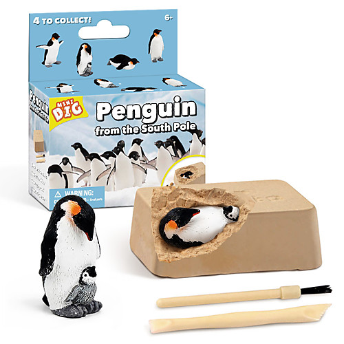 

Educational Toy DIY Toys Dig Up Dig Kit Game Plaster Penguin Dinosaur Animals Funny Kid's Adults All Boys and Girls Toys Gifts