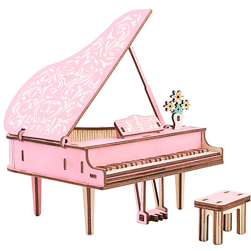 

Musical Instruments 3D Puzzle Wooden Puzzle Wooden Model Wood Kid's Adults' Toy Gift