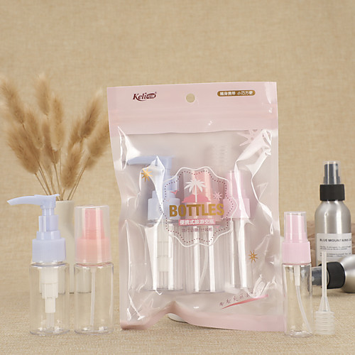 

4pcs Travel Bottle Plastic Waterproof Casual Daily