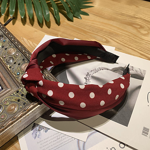 

Double Layer Cloth Hair Accessory with Flower 1 Piece Casual / Daily Wear Headpiece