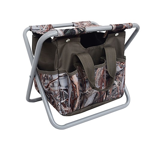 

Camouflage Outdoor Multifunctional Portable Camping Folding Fishing Stool Garden Tool Folding Chair Dual-use