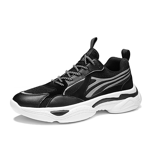 

Men's Spring & Summer / Fall & Winter Classic / British Daily Outdoor Trainers / Athletic Shoes Walking Shoes Mesh Breathable Wear Proof Dark Grey / Black / Light Grey