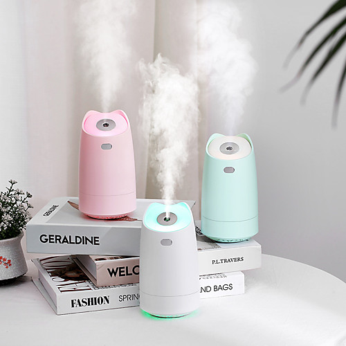 

Humidifier 280ML Ultrasonic USB Aroma Essential Oil Diffuser Romantic Color Night Lamp Mist Maker Humidificador Portable