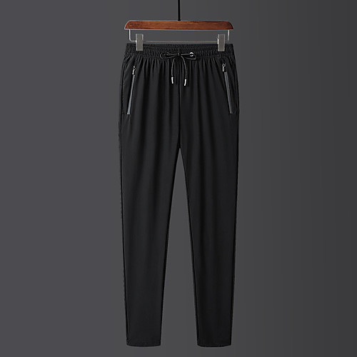 

Men's Hiking Pants Summer Outdoor Breathable Quick Dry Sweat-wicking Comfortable Cotton Pants / Trousers Bottoms Running Camping / Hiking Hunting Black Grey Blue L XL XXL XXXL 4XL Loose