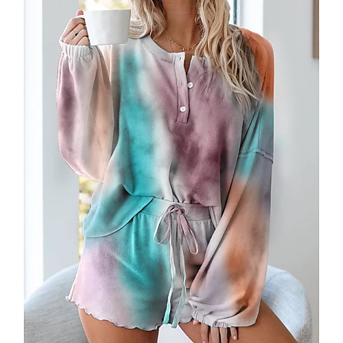 

Summer Tie Dye One Piece Sets Pajamas