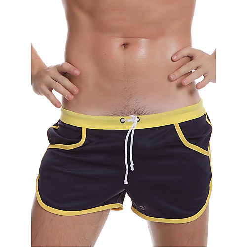 

Men's Basic Boxers Underwear - Normal Mid Waist White Black Blue M L XL