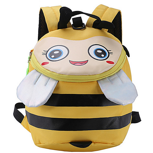 

Large Capacity Canvas Suede Zipper Commuter Backpack Cartoon Daily Yellow / Blushing Pink / Green
