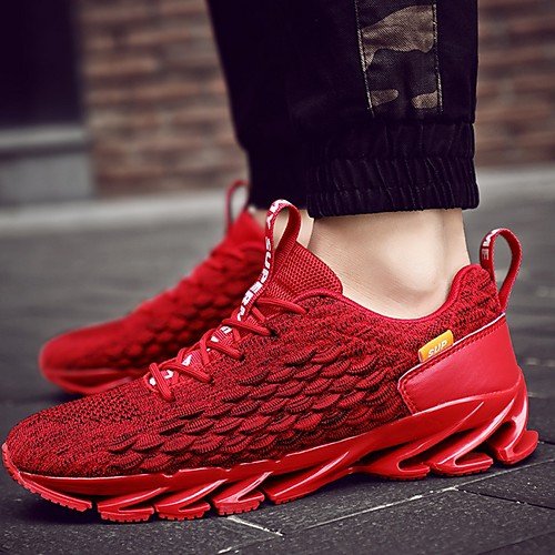 

Men's Spring & Summer Classic Daily Trainers / Athletic Shoes Running Shoes Mesh Red / White / Black