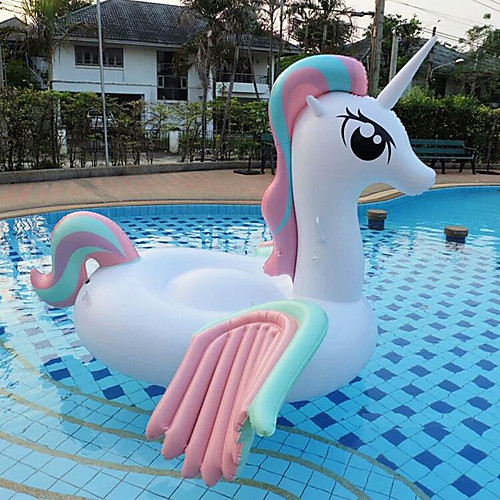 

Inflatable Pool Float Pools & Water Fun Inflatable Pool PVC(PolyVinyl Chloride) Summer Unicorn Horse Pool Summer Water Play Toys for Kids Babies and Toddlers / Kid's