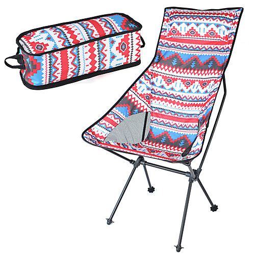 

Camping Chair Portable Foldable Washable Comfortable Aluminum Alloy Oxford for 1 person Fishing Beach Camping / Hiking / Caving Traveling Autumn / Fall Summer Red / White Yellow