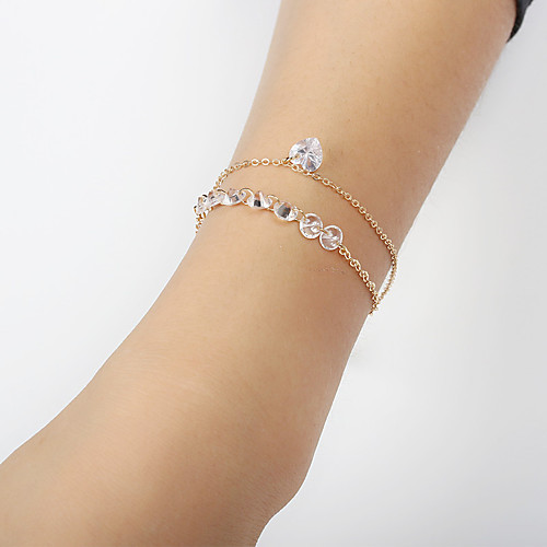 

Women's Bracelet Classic Wedding Birthday Vintage Theme European Trendy Casual / Sporty Ethnic French Alloy Bracelet Jewelry Gold For Date Festival