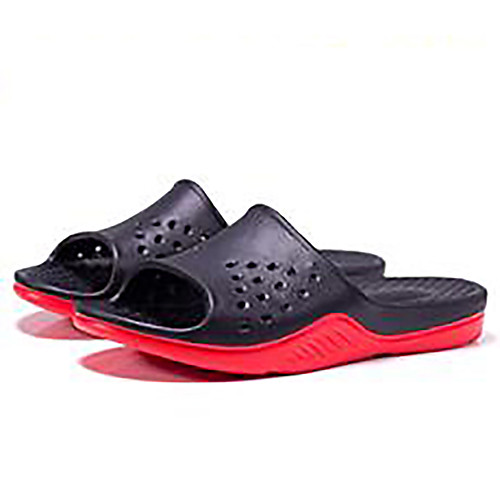 

Men's Spring & Summer Casual Daily Slippers & Flip-Flops EVA(ethylene-vinyl acetate copolymer) Non-slipping Black / Red / Black / Dark Blue