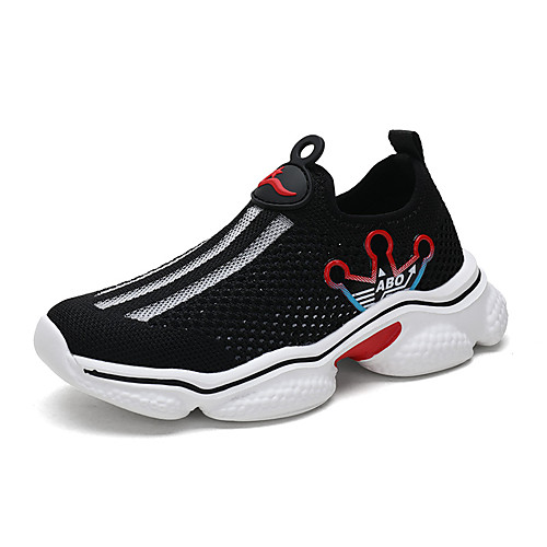 

Boys' Comfort Mesh Trainers / Athletic Shoes Little Kids(4-7ys) / Big Kids(7years ) Running Shoes / Walking Shoes White / Yellow / Red Summer / Fall / Color Block / Rubber